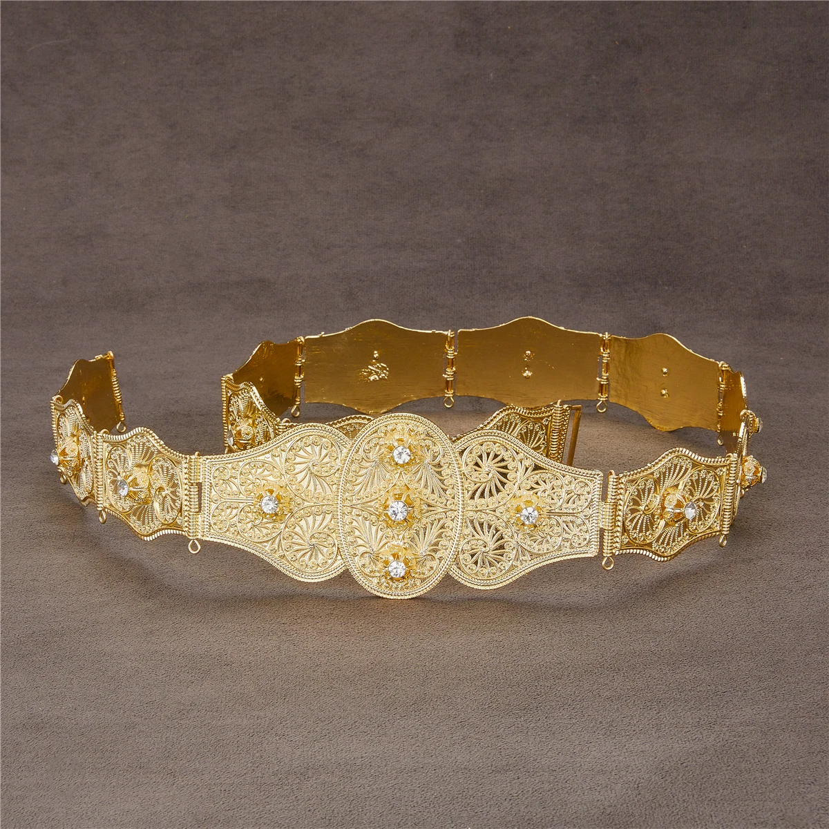 

2020 SEP Luxury Gun metal color women belt chain metal waistband jewelry long adjustable length wedding caftan dress belt