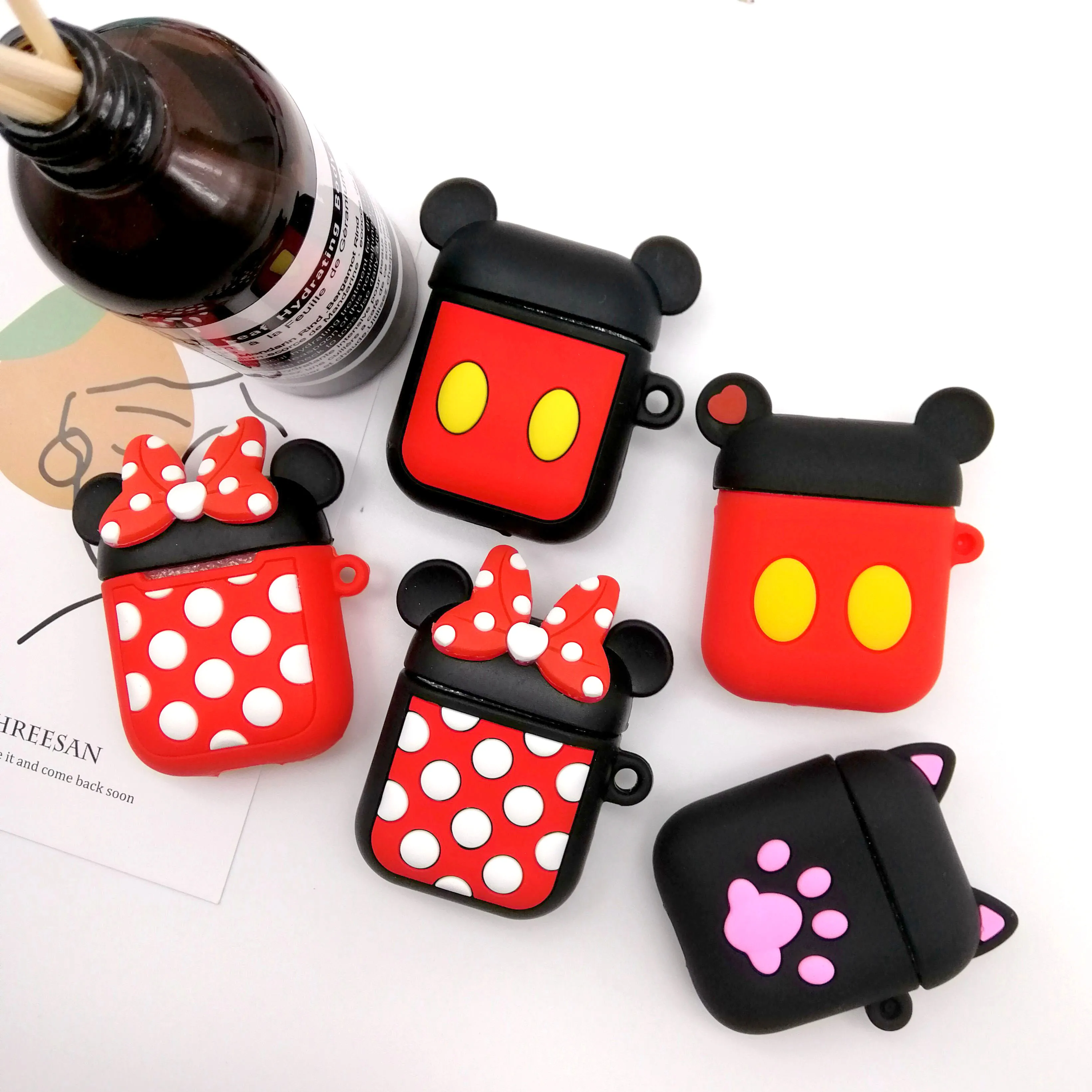 

For AirPods Case 3D Cute Cartoon Kawaii Melody Purin Frog Earphone Case For Airpods Protect Cover