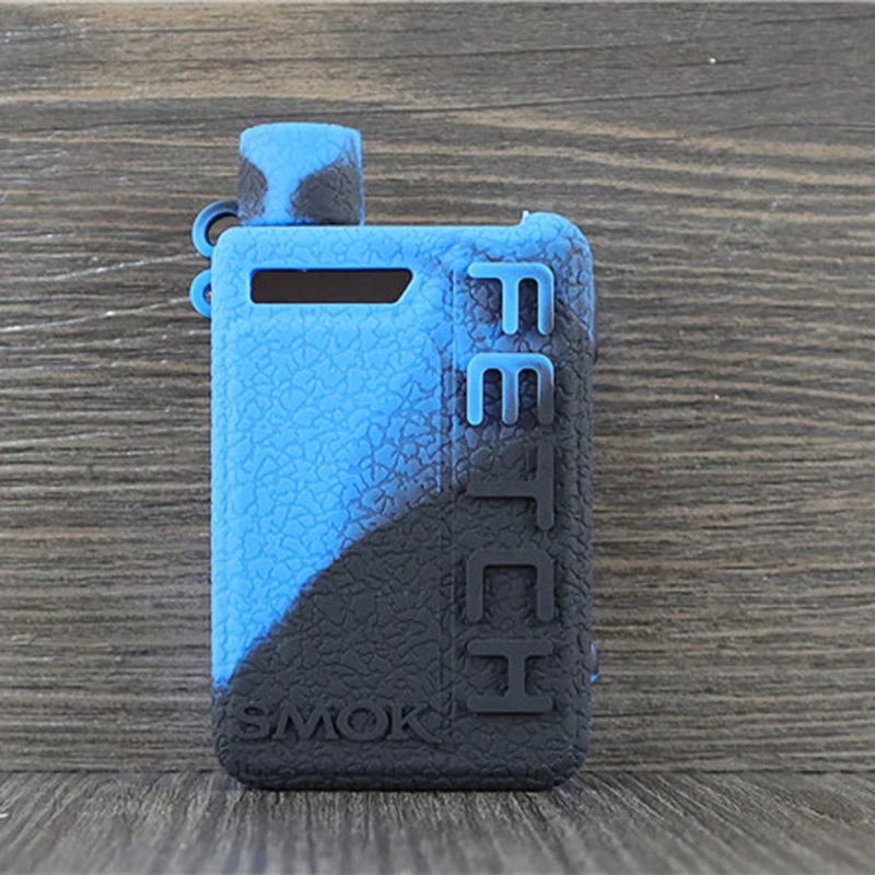 Силиконовый чехол для smok fetch 40w pod Vape с текстурой кожи гелевый Чехол защитный