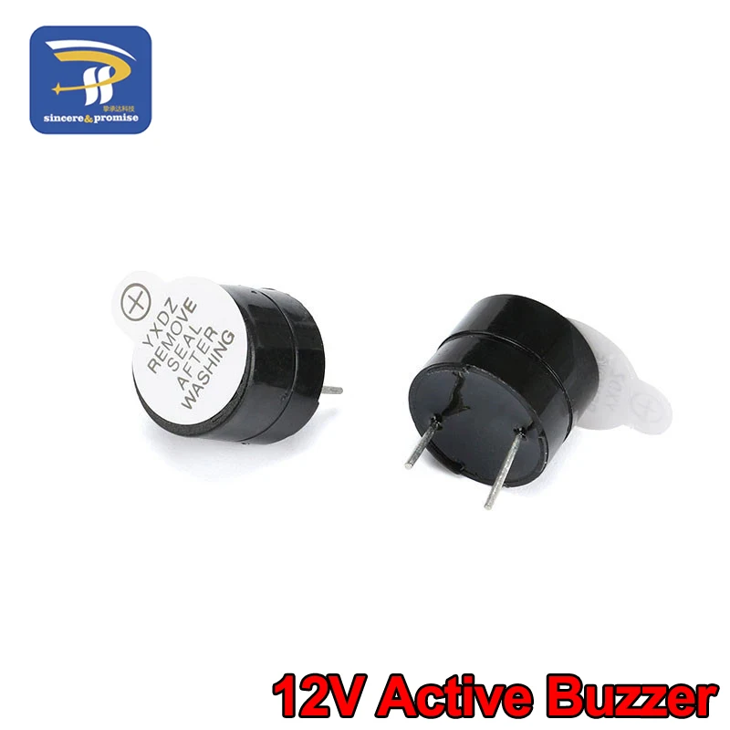 Cicalino Attivo 2315 Con Filo – 85 DB, 3V-12V DC, Per Sistemi Di Sicurezza, Arduino Ed Elettronica Fai Da Te