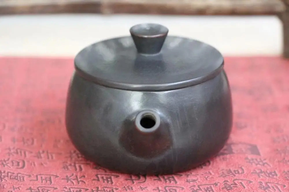 Jianshui purple ceramic Китайский чайник Мини *JING LAN HU* из Цзяньшуй около 140мл|Заварники| |
