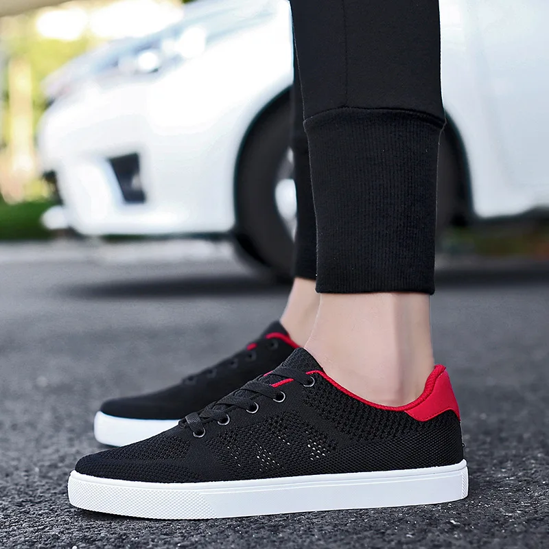 

2019 Summer New Style Hollow out Board Shoes Men's Flying Woven Shoes Korean-style Trendy Shoes White Shoes Students Versatile C