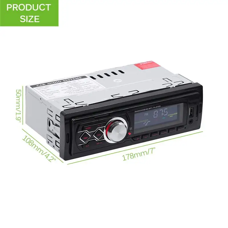 Fm-передатчик модулятор стерео аудио плеер Bluetooth автомобильный Радио MP3-плеер Поддержка AUX U диск дистанционного управления