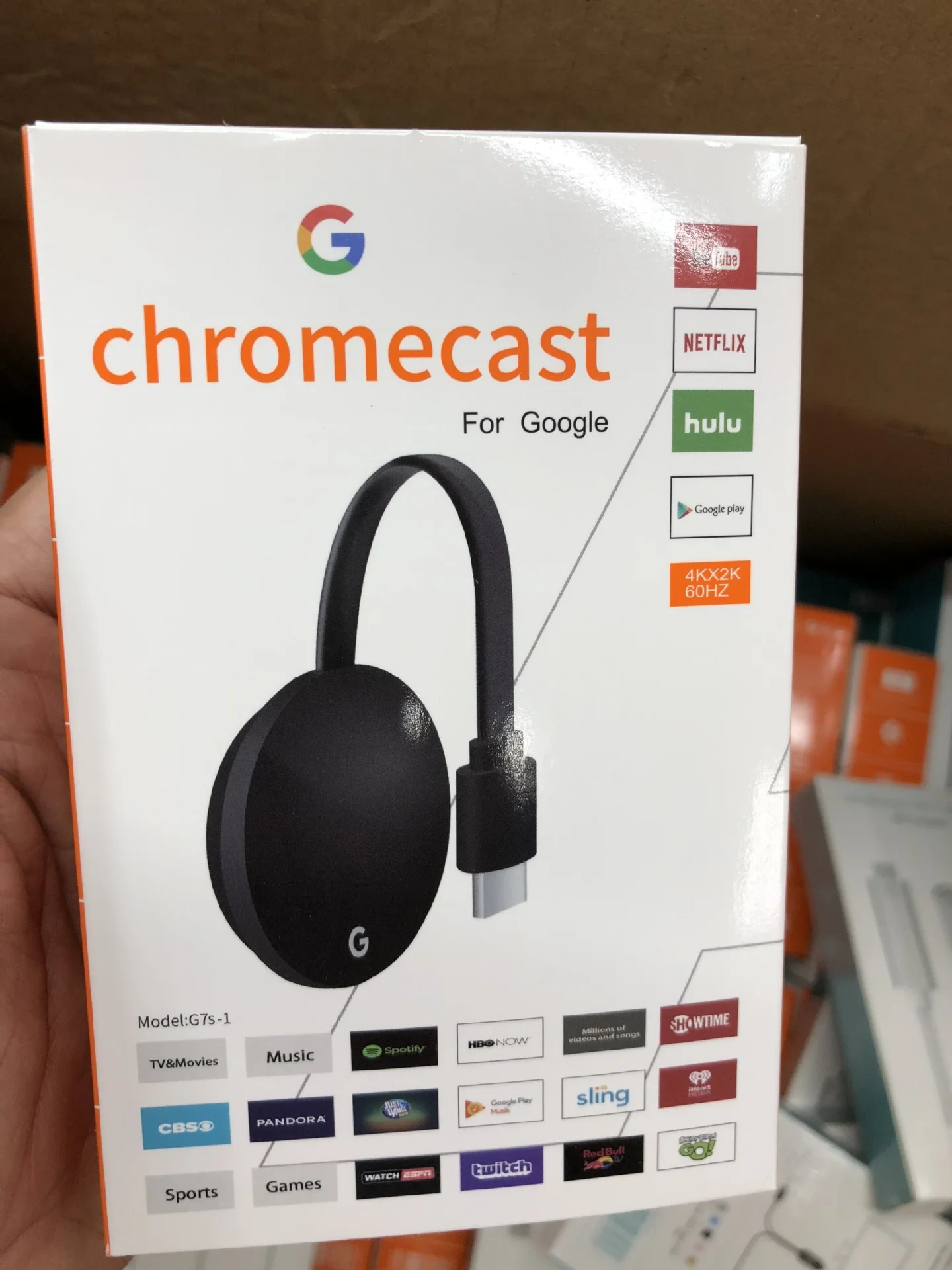 Умный ультра-четкий HDMI беспроводной дисплей донгл wifi Microcast поддержка chromcast HDTV донгл - Цвет: Цвет: желтый