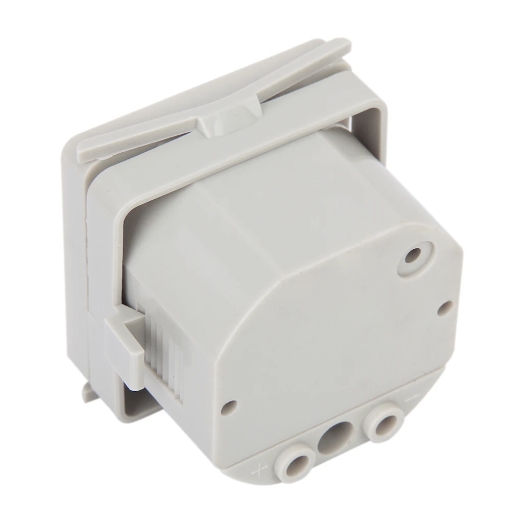 Hour Meter AC 220-240V 99999.9 Hours Reading 50HZ - Square Digital Gauge Quartz