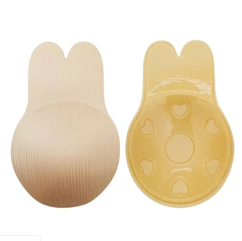 Silicone Self Adhesive Magic Push Up Strapless Invisible Bra Backless Sticky Bra Sexy Anti-Slip Underwear Intimates Accessories - Цвет: A