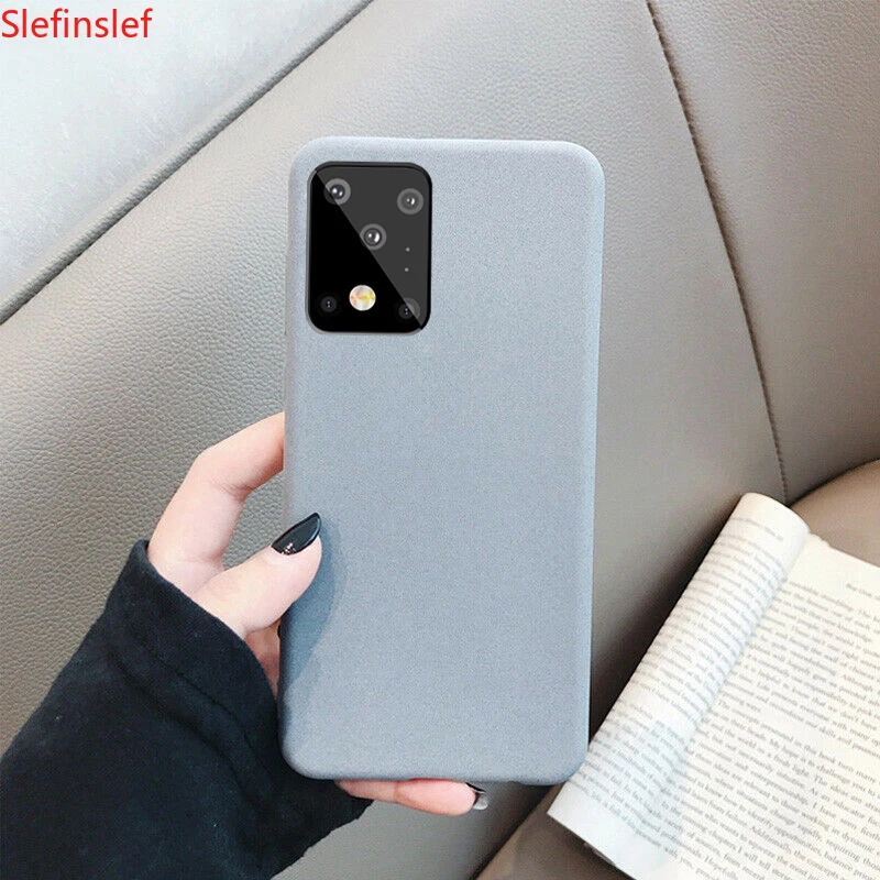 Ультратонкий матовый мягкий чехол для телефона Samsung S20 A51 A71 A10 A20 A20E A30 A50 A70 A9 A7 A6 A8 2018