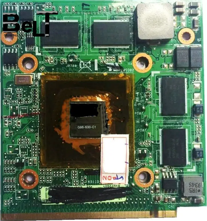 

Для ASUS K51 K51IO K61IC K70IO Graphic 1GB VGA для GeForce 9600M GT 220M