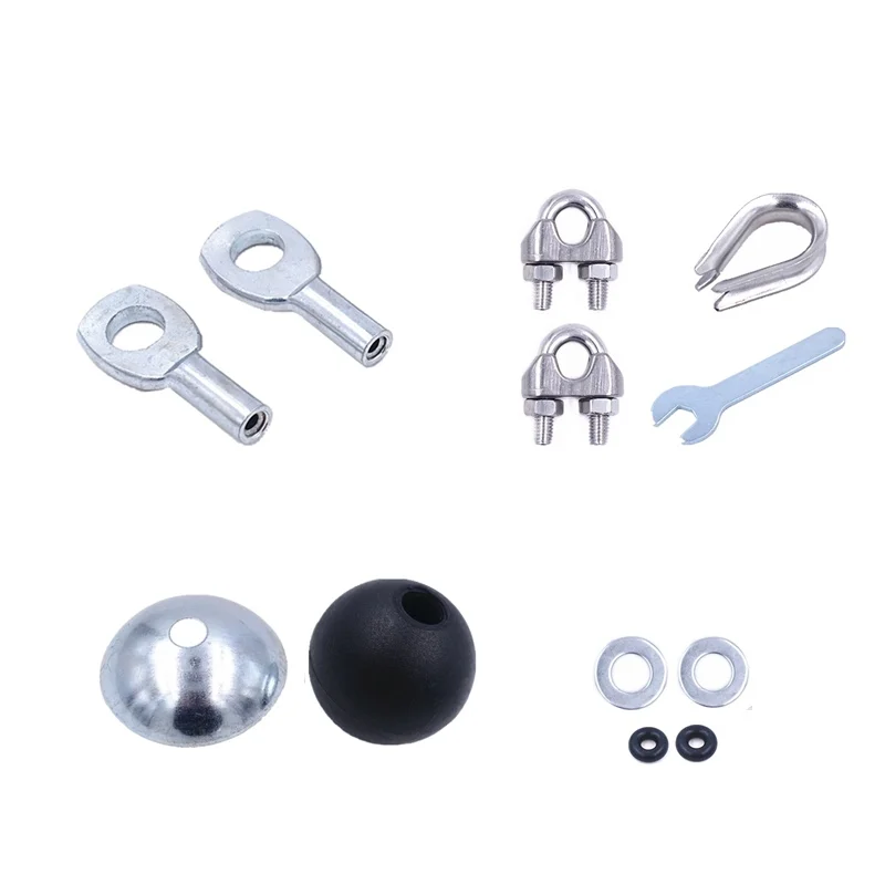 100 Stück Kabel Stopper DIY Schwarz Plastik Verbin... – Grandado