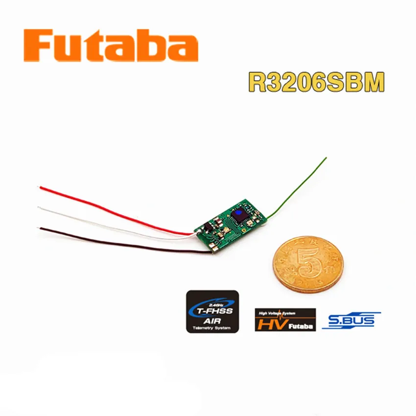 Оригинальный сверхминиатюрный ресивер Futaba T Fhss R3206SBM для дистанционного