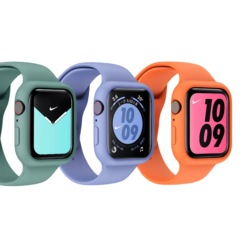 Защитный чехол для apple watch 6/5/4 44 мм 40 iwatch 3/2 42 38 устойчивый к царапинам ударопрочный