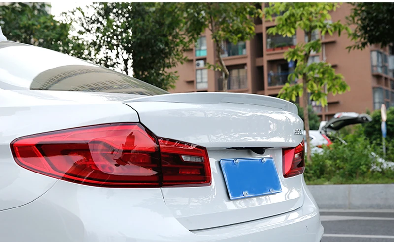 Спойлер из АБС пластика для BMW G30 G38 M5 520i 528i 535i 530i 525i 2018|Спойлеры и крылья| |