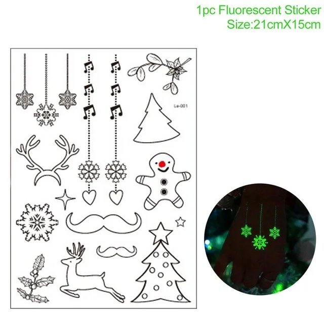 Christmas 14 FENGRISE Рождественское украшение для окна дома рождественские наклейки декор Рождественские украшения Рождественские подарки год - Цвет: Christmas 14