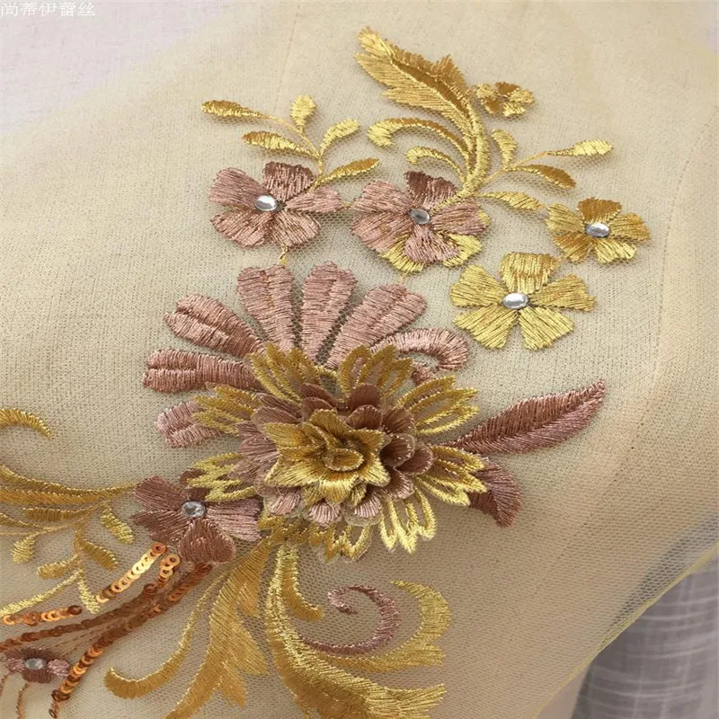 2 шт. 32x13 см|lace accessories|applique lace trimlace trim |