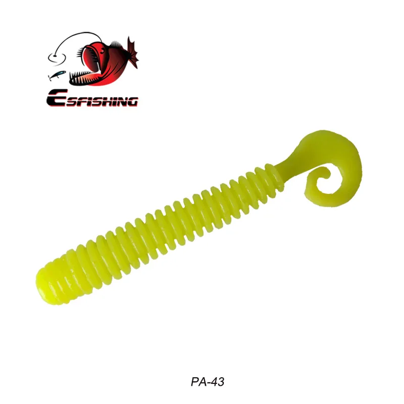 ESFISHING приманки мягкие рыболовные приманки Pesca Active Slug 60 мм 1,5 г 10 шт. искусственные приманки кренкбейт Iscas поток морской рыбалки