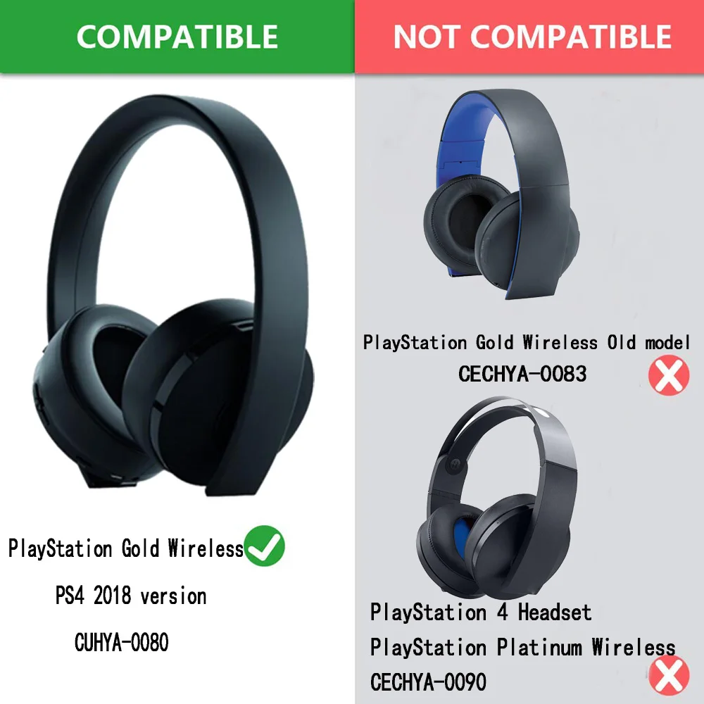 overtuigen Diplomaat Pracht Replacement Ear Pads Sony Playstation Gold | Ps4 Headset Cushions  Cuhya-0080 - Protective Sleeve - Aliexpress