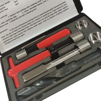 

11Pcs Metric Thread Repair Insert Kit M18 * 1.5 Helicoil Car Pro Coil Tool