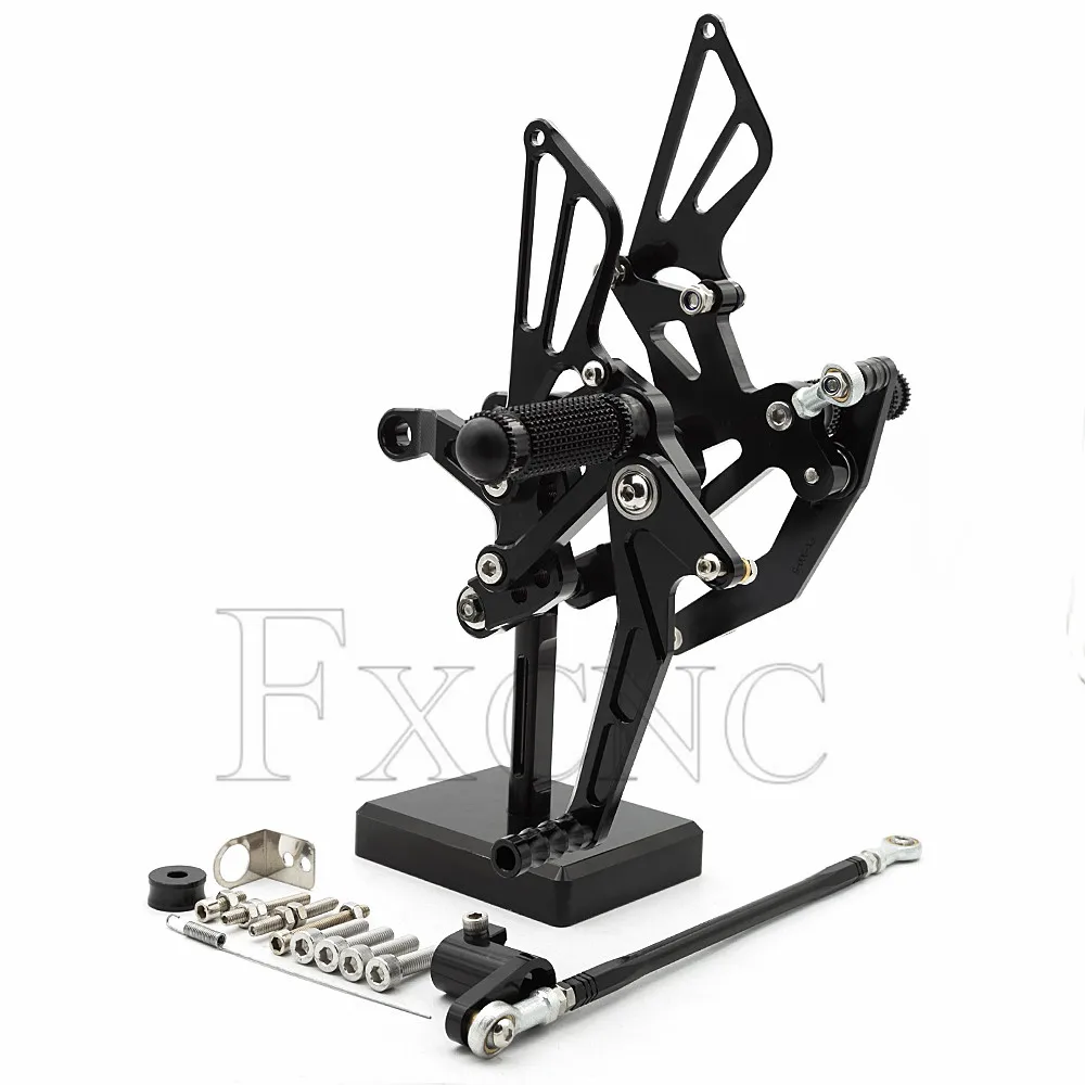 CNC алюминиевый мотоцикл Rearset подножка задний Набор для Kawasaki Z900 Z 900- регулируемая подножка педаль