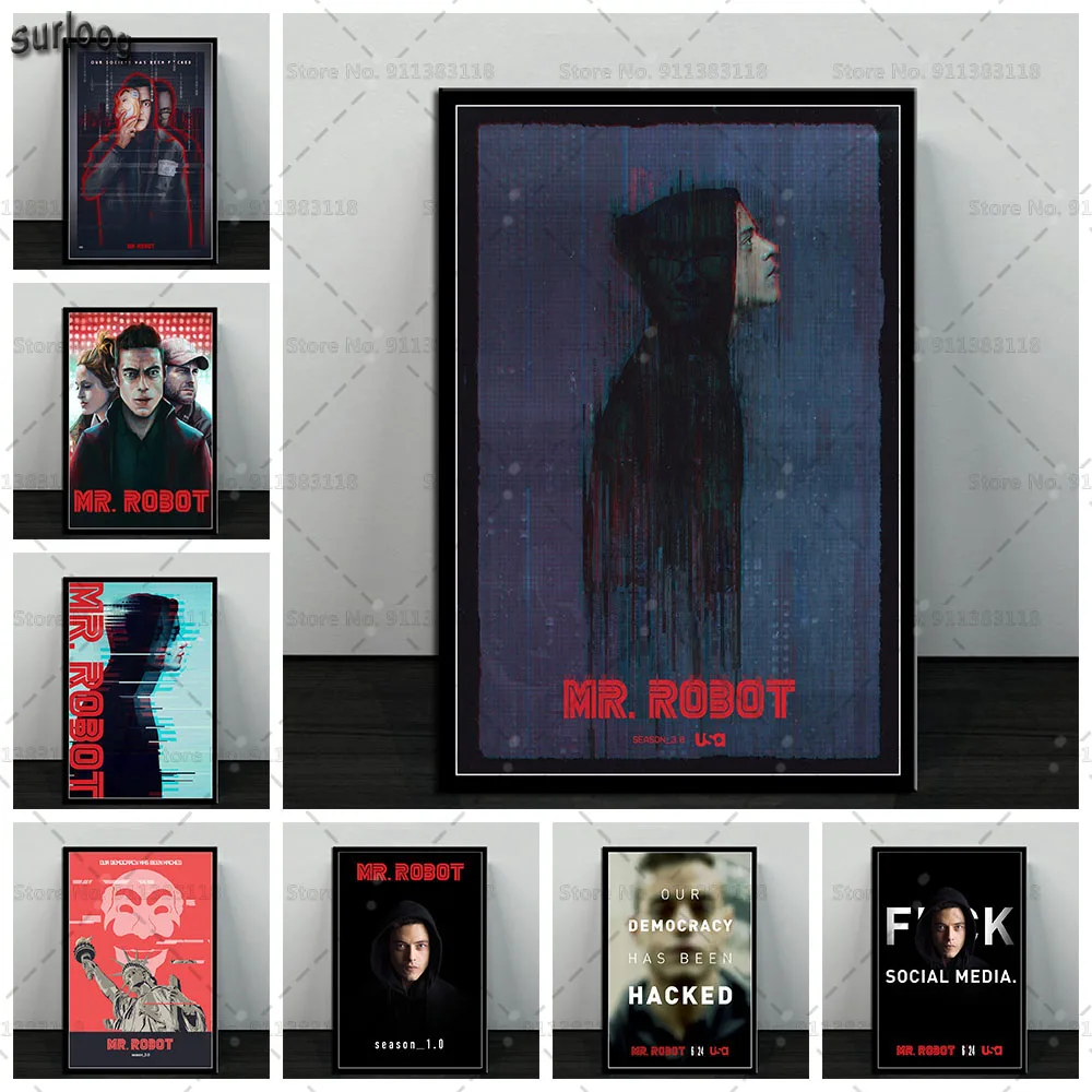 Mr Robot Season 4 The Final Season Poster Wall Decor