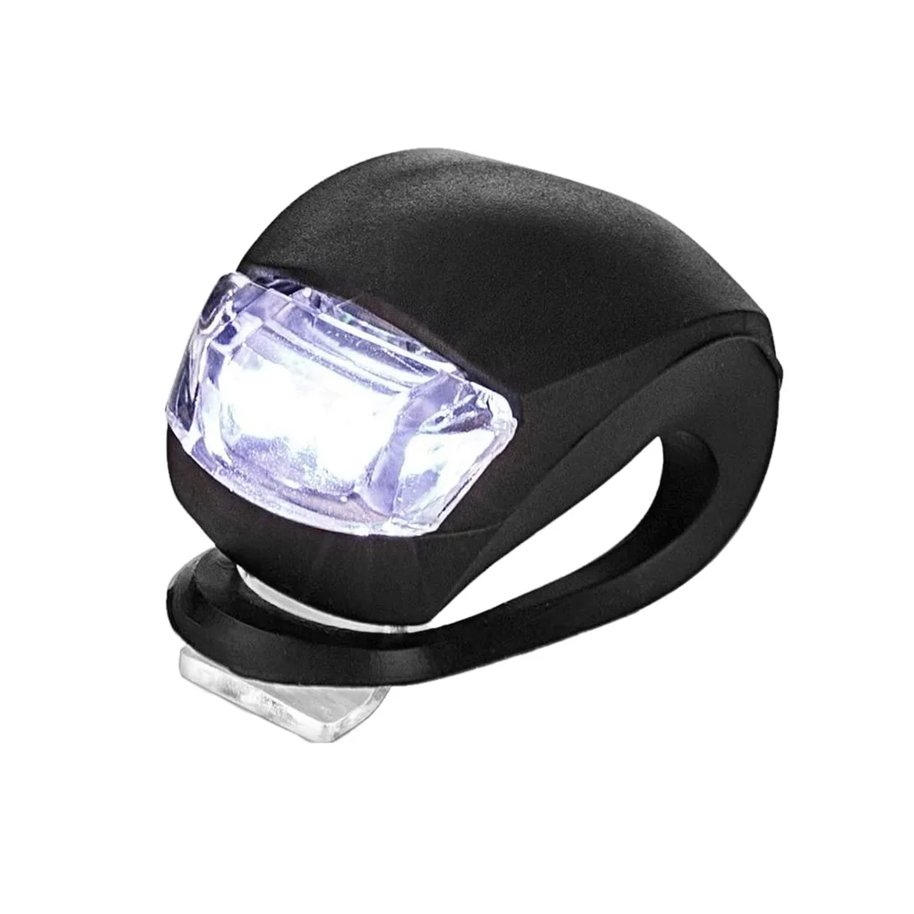 2Pc Silicone Bicycle Front Light LED Head Front Rear Wheel Bike Light Lamp Waterproof Cycling With Battery Bicycle Accessories
