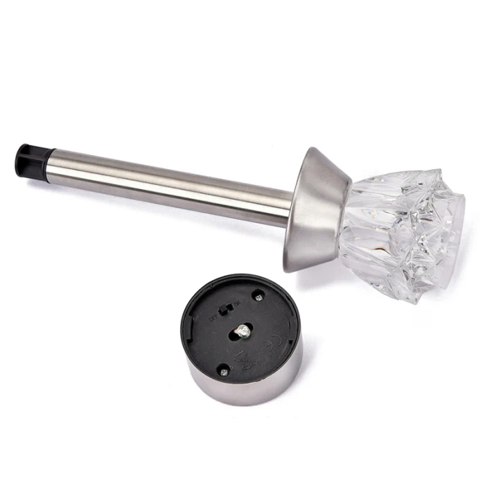 Newest 2 Pcs Solar Power LED Lawn Light Color Change Lamp for Garden Outdoor Decoration