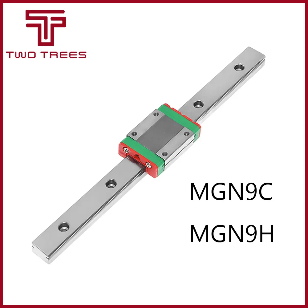 3D Printer cnc parts MGN9C MGN9H 300 350 400 450 500 550 mm miniature linear rail slide Slider MGN9 linear guide carriage (1)