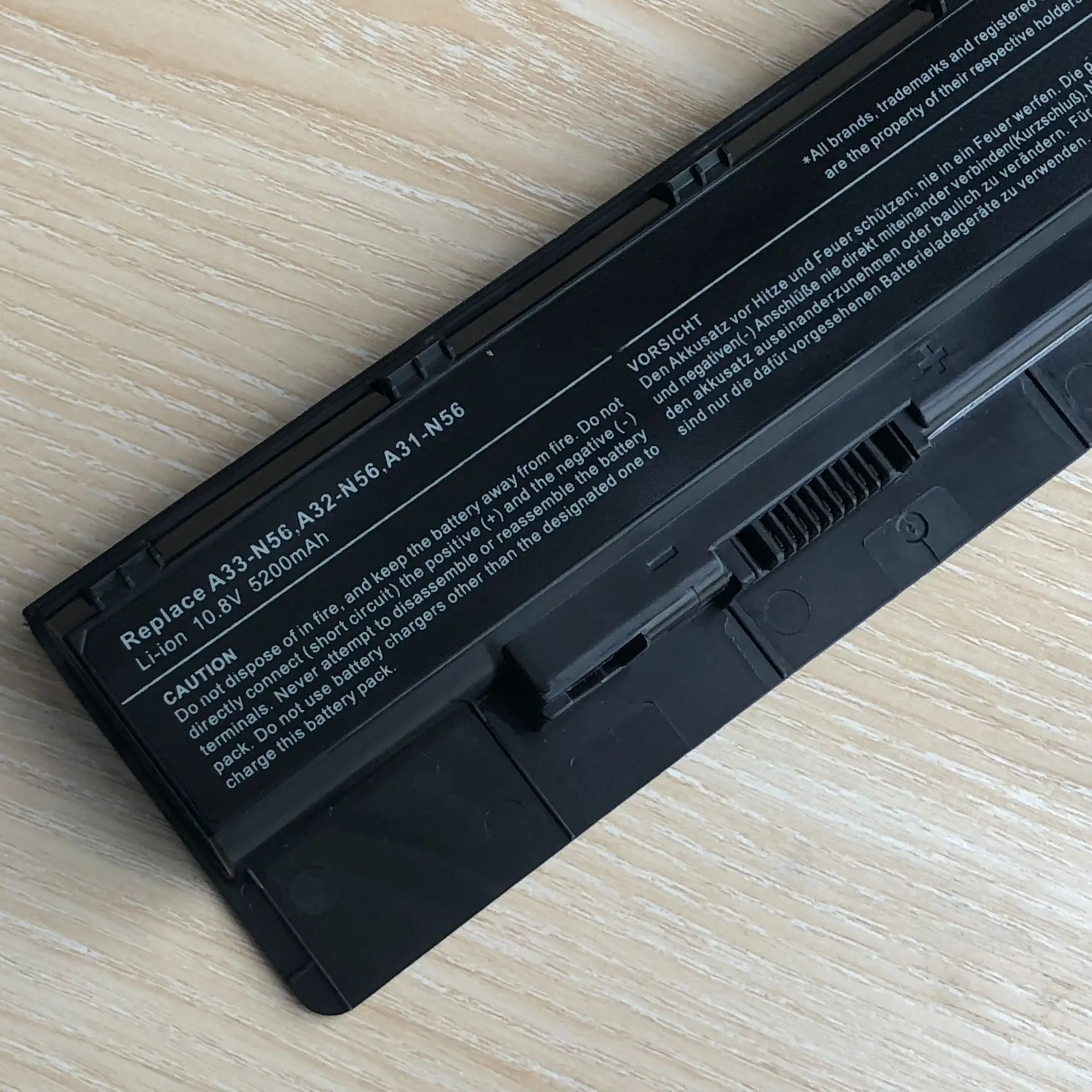 Baterias para Laptop Bateria para Asus Visual N46 N76 N56 N46v N56v B53v B53a F45a F45u N76v R500n N56d Baterias p/ laptop - Imagem 2
