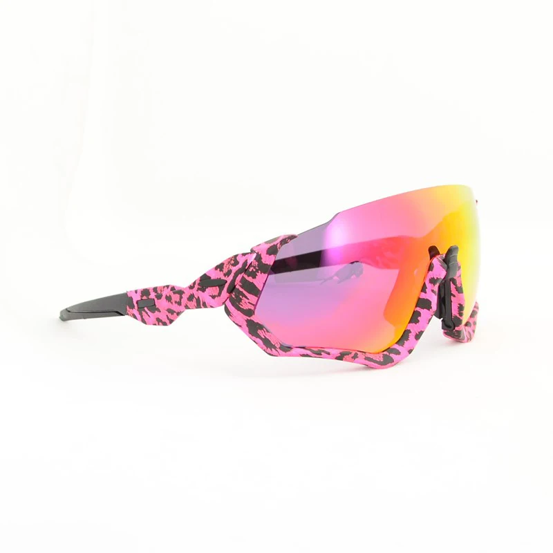 Для женщин и мужчин Велоспорт Поляризованные 3 линзы очки велосипедные очки для велоспорта Спорт на открытом воздухе бег солнцезащитные очки мотоциклетные Uv400 - Цвет: Polarized 3 Lens
