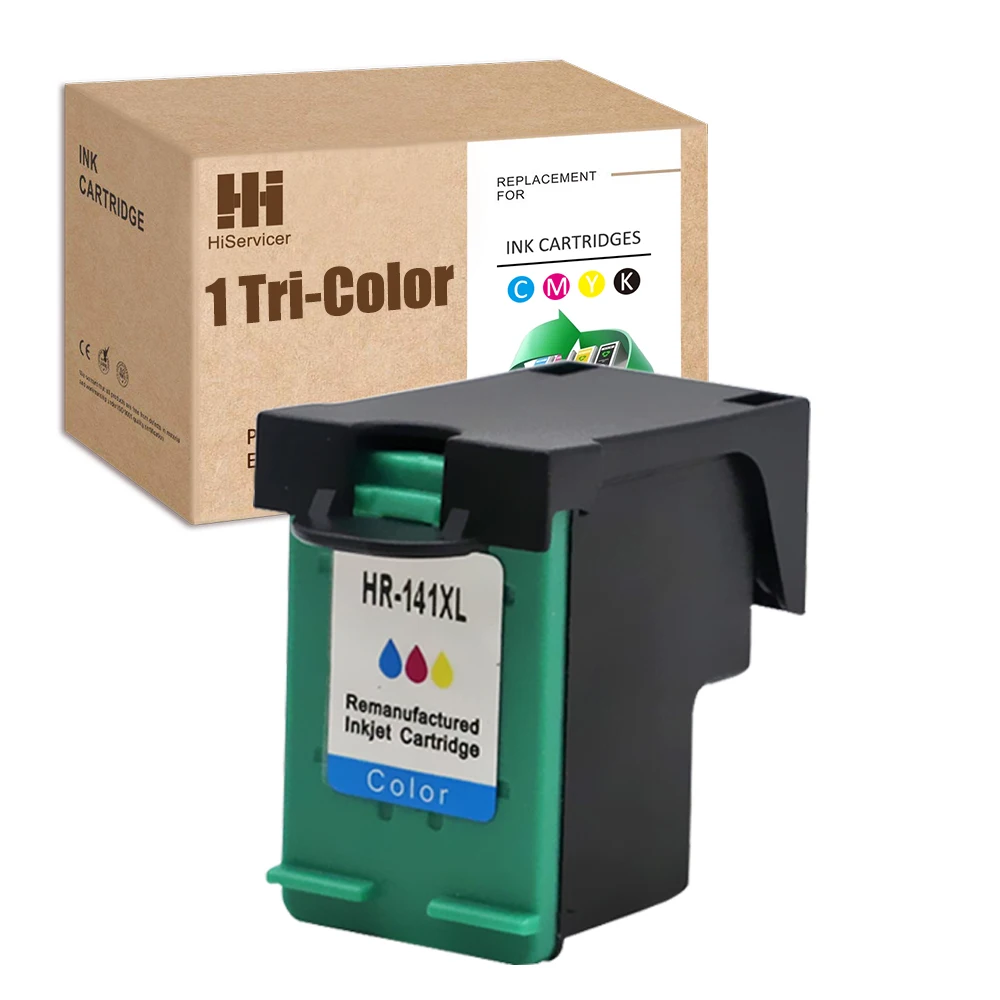 Цветной чернильный картридж SZX 141XL совместим с HP141XL CB337HE для Photosmart C4283 C5283 C4213 C4293 C4383