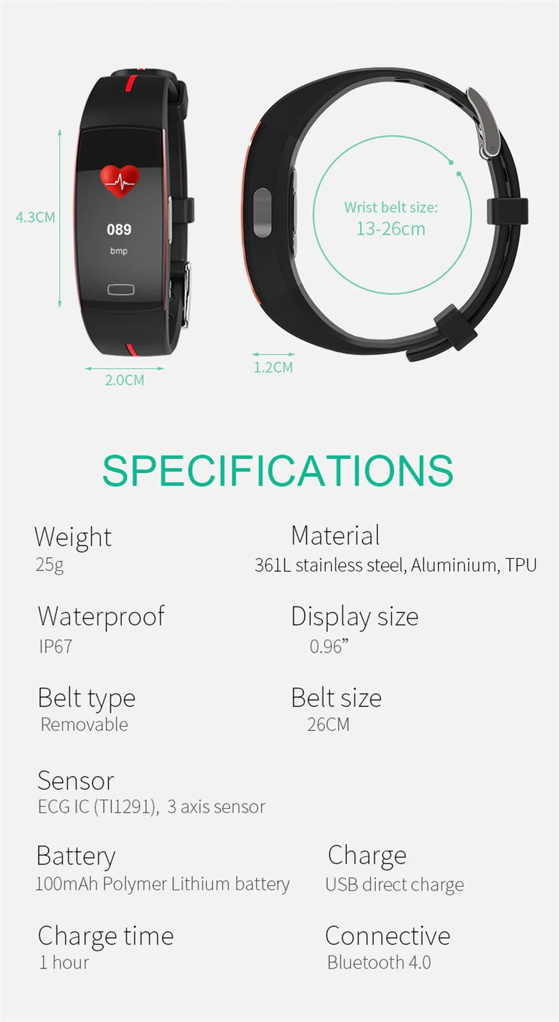Cheap Pulseiras inteligentes