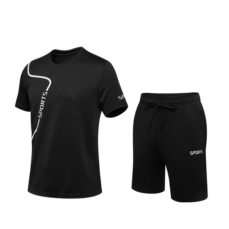 

Aoliwen brand Men Sportswear Suits Gym Tights Training Clothes Workout Jogging Sports Set Running Tracksuit Quick Plus Size men
