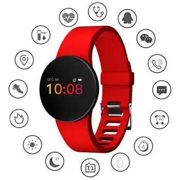 

D3P Color Screen Waterproof Heart Rate Blood Pressure Monitoring Pedometer Smart Bracelet Heart Rate Monitor Smartwatch