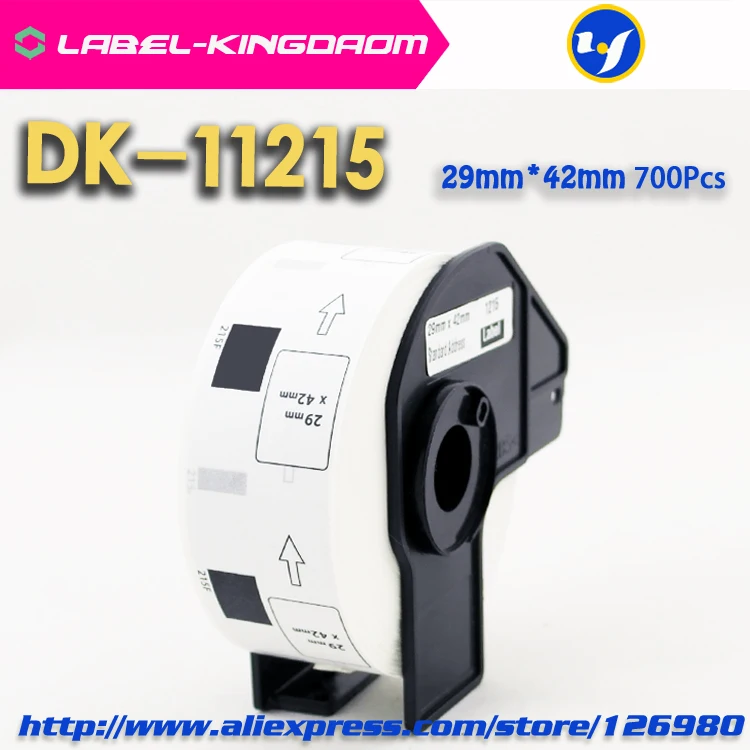 DK-11215 1 рулон брата совместимый для Brother этикетка DK-11201 DK-11202 DK-11204 DK-11208 DK-11209 DK-22205 DK-22210 DK-22225 DK-22243 - Цвет: DK-11215