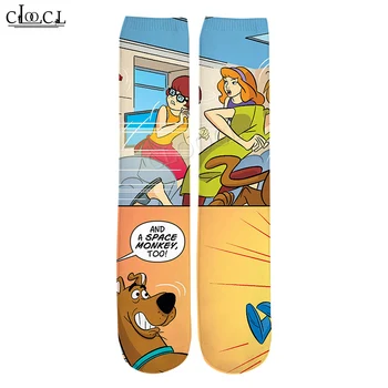 

CLOOCL 2020 New Fashion Newest Cartoon Anime Scooby Doo 3D Printed Unisex Harajuku Casual Hot Selling All-match Socks