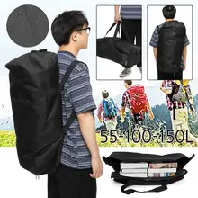 Уличные походные дорожные большие вещевые мешки водонепроницаемые Оксфорд складная дорожная сумка мужская сумка рюкзак сумка для хранения сумка 55/100/150L