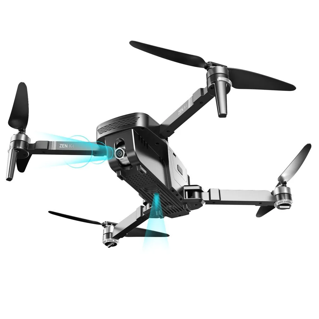 Радиоуправляемые машины, мини-Дрон ZEN K1, gps, 5G, Wifi, FPV, 4 K, 720 P, двойная камера, бесщеточный складной Радиоуправляемый Дрон RTF D30815