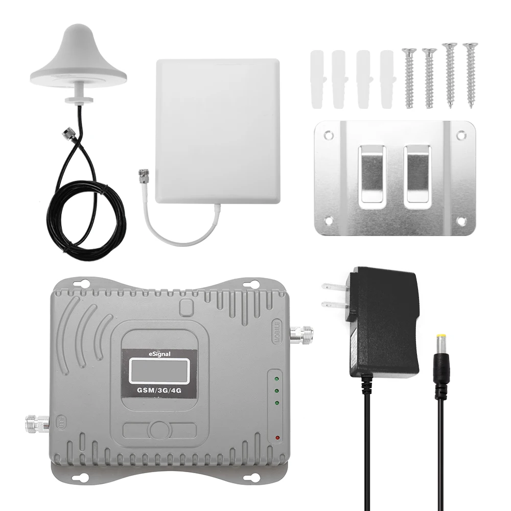 

High Quanlity GSM 3G 4G Mobile Phone Signal Amplifier Universal Signal Booster Intelligent Repeater Kit