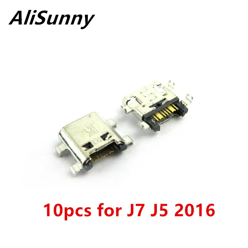 10 шт. Micro USB-порт для SamSung Galaxy J5 J7 J710 J510 2016 J700T | Мобильные телефоны и аксессуары