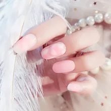 Маникюр конечный продукт поддельные ногти конечный продукт ногтей патч лепестковый светильник розовый круглый носок маникюр патч фототерапия a L46