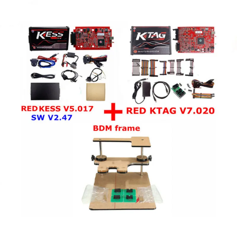 ECU Программатор KtagV2.23 KESS V2 FG Tech V54 BDM100 чип тюнинг с рамкой Ktag V7.020 Fgtech Galletto BDM 100