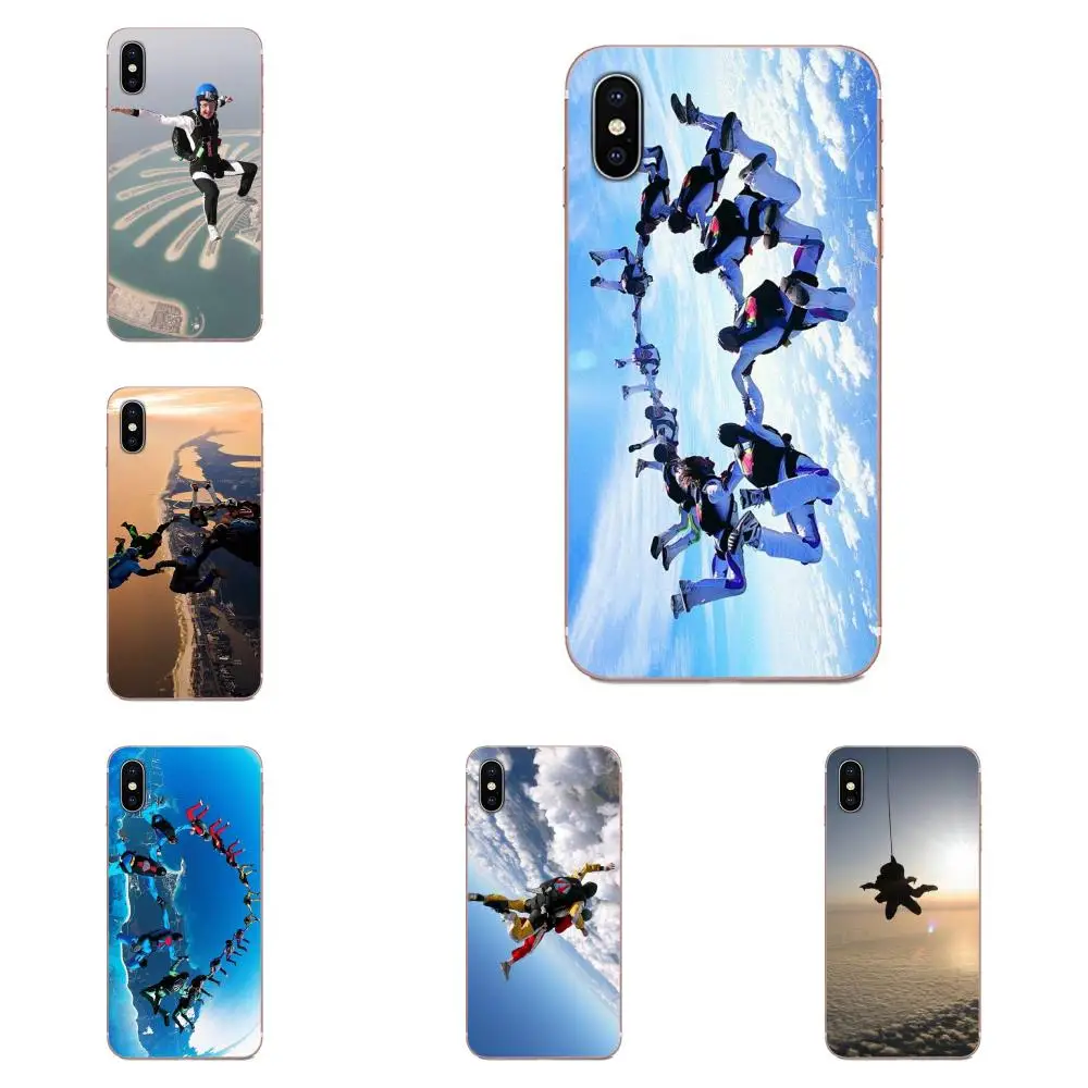 Новые экстремальные виды спорта Skydive Skydivers для HTC Desire 530 626 628 630 816 820 830 One A9 M7 M8 M9 M10 E9