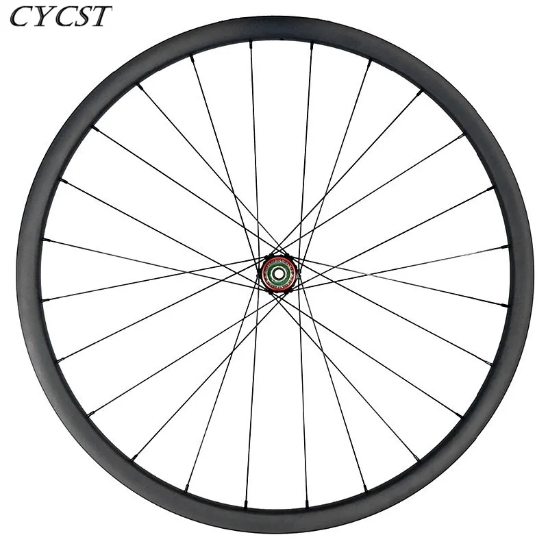 1060g 29er MTB XC бескамерная карбоновая колесная пара 27 мм Прямые тянущиеся колеса без hookless 15x100 12x142 thru UD 3K 12K матовая глянцевая 24H 28H