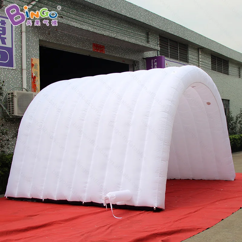 Portable 3x4x3 Meters Arched White Inflatable Lighting Tunnel Tent For Event/Party - BG-T0030 6