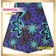 Женское платье DIY африканская печатная ткань ronvital восковая ткань высокого качества хлопок Материал DIY ткани 6 ярдов/партия