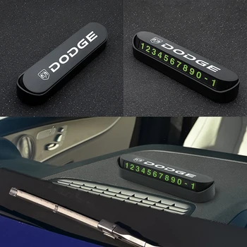 

Car Styling Temporary Parking Card Phone Number Card For Jeep Dodge Challenger Ram 1500 2500 3500 Caliber Dart Nitro accessories