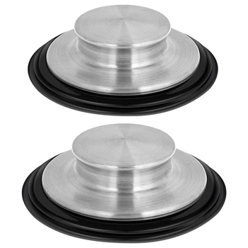 

2 PC Kitchen Sink Stopper Stainless Steel Garbage Disposal Plug Kitchen Sink Plug Fits Standard Size of 3.5Inch Diameter