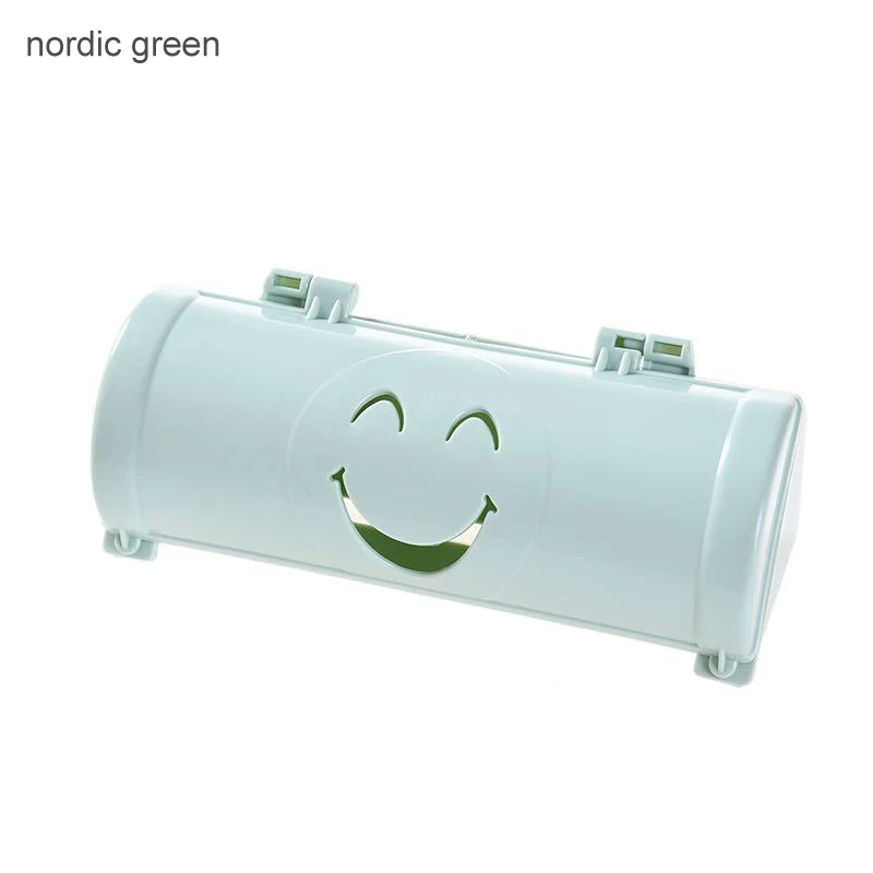 nordic green Настенный Чехол для ванной, пластиковый пакет для хранения, ящики для мусора, кухонные мешки для мусора, для домашнего хранения - Цвет: nordic green