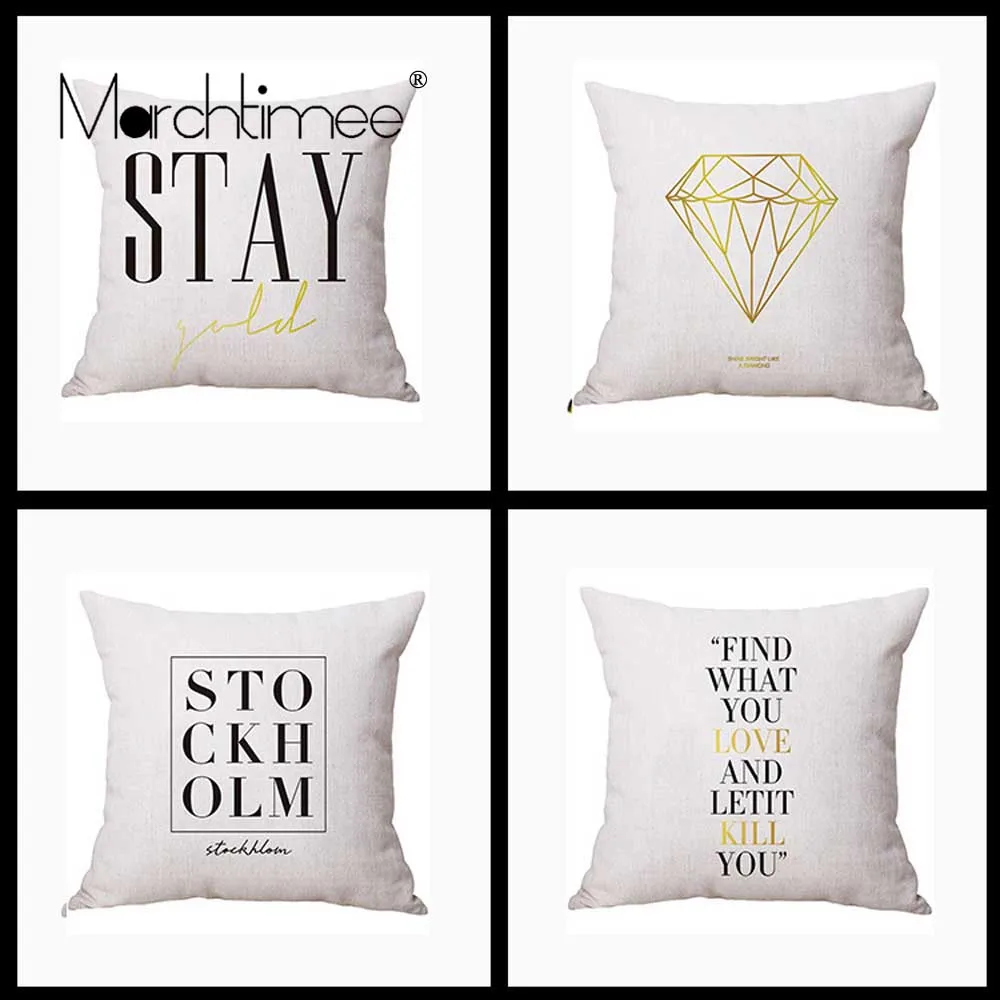 

Square Letter Lovers Couple Cushion Case Cover Simple Diamond Pillowcase For Car Hotel Sofa Home Decorative Throw Pillow Cover