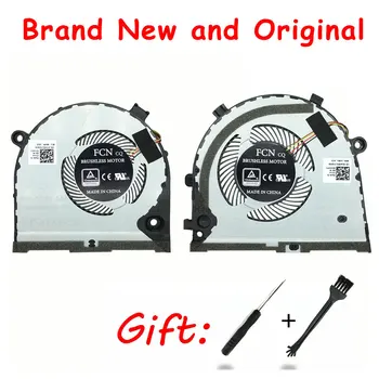 

New original Laptop Replacement Cooler Fan For Dell G3-3579 Cpu GPU Cooling Fan CN-0TJHF2 0GWMFV FCN DFS481105F20T FKB6 FKB7
