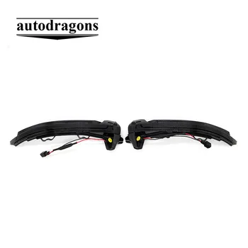 

autodragons 2020 NEW LED Dynamic Side Mirror Blinker Indicator water flowing flasher for A3 A4 A5 A6 A7